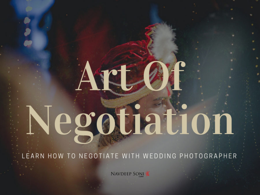 Can you negotiate with wedding photographers?