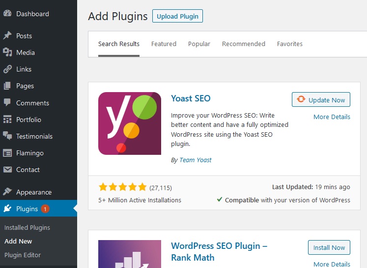 SEO plugin for photographers