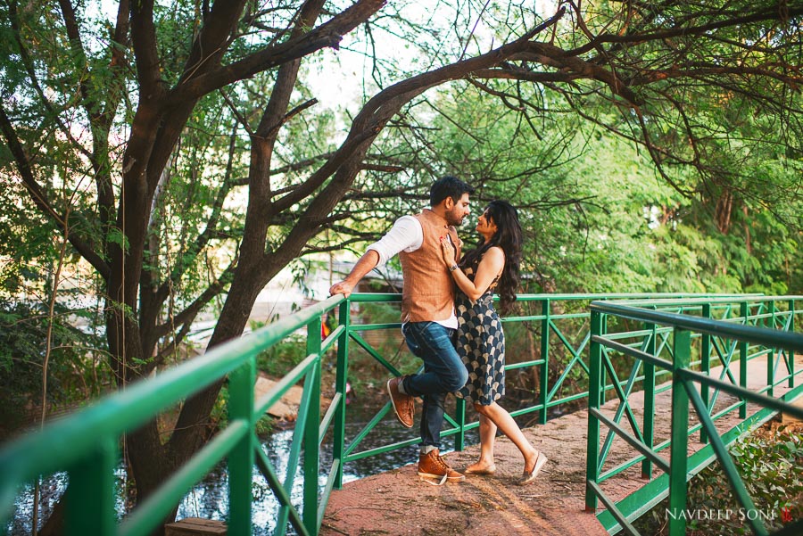 Pre-Wedding Shoot Botanical Garden at Hyderabad