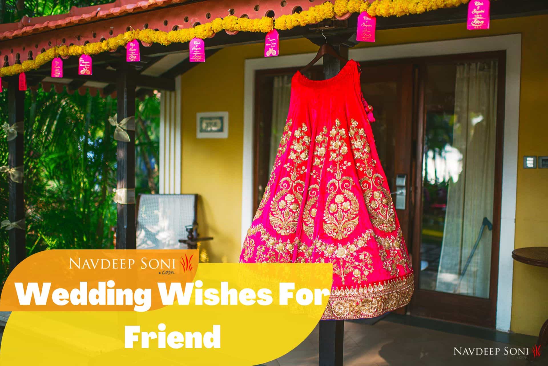 Wedding Wishes For Friend
