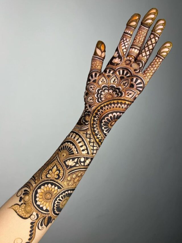 Trending Mehndi Designs for Full Hand